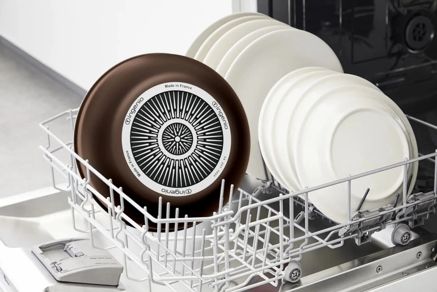 Набір посуду Tefal Ingenio XL Intense, змінна ручка, 3предмети, алюміній, бакеліт, коричневий - 14