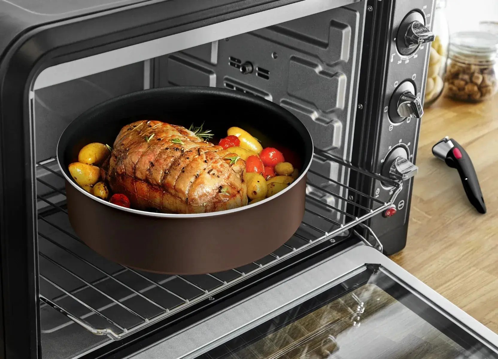 Набір посуду Tefal Ingenio XL Intense, змінна ручка, 3предмети, алюміній, бакеліт, коричневий - 12