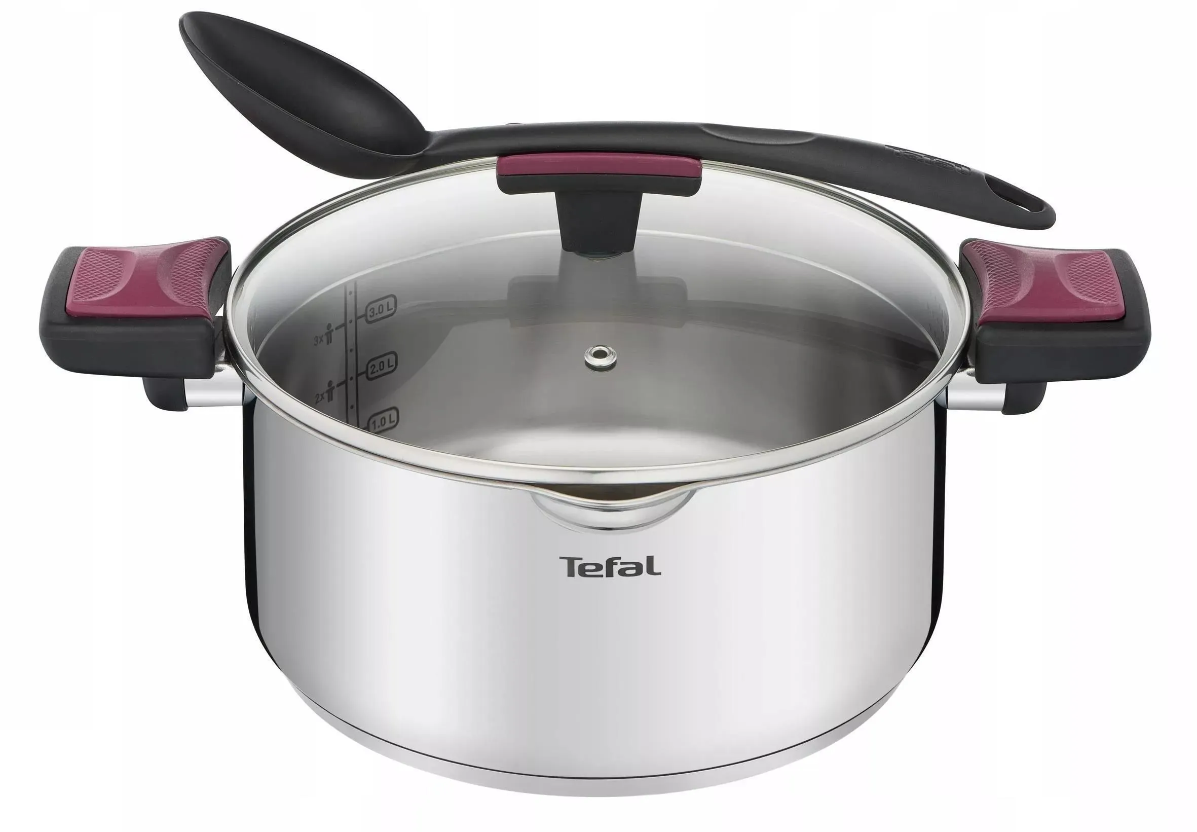 Набір посуду Tefal Cook&Clip, 10предметів, нержавіюча сталь,бакеліт, скло - 7