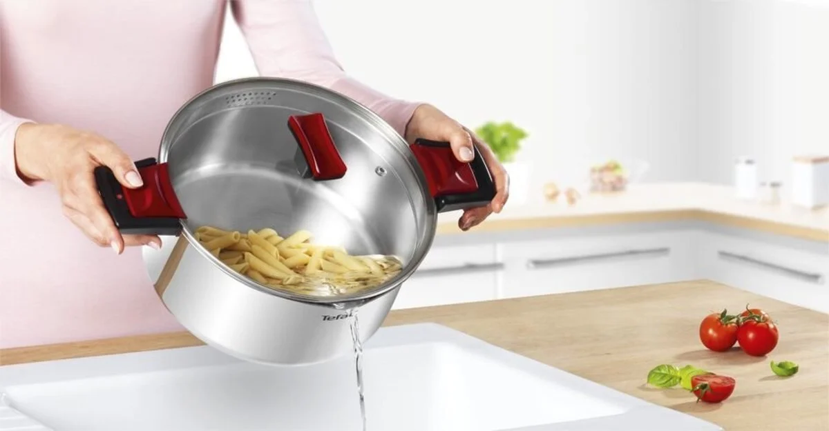 Набір посуду Tefal Cook&Clip, 10предметів, нержавіюча сталь,бакеліт, скло - 2