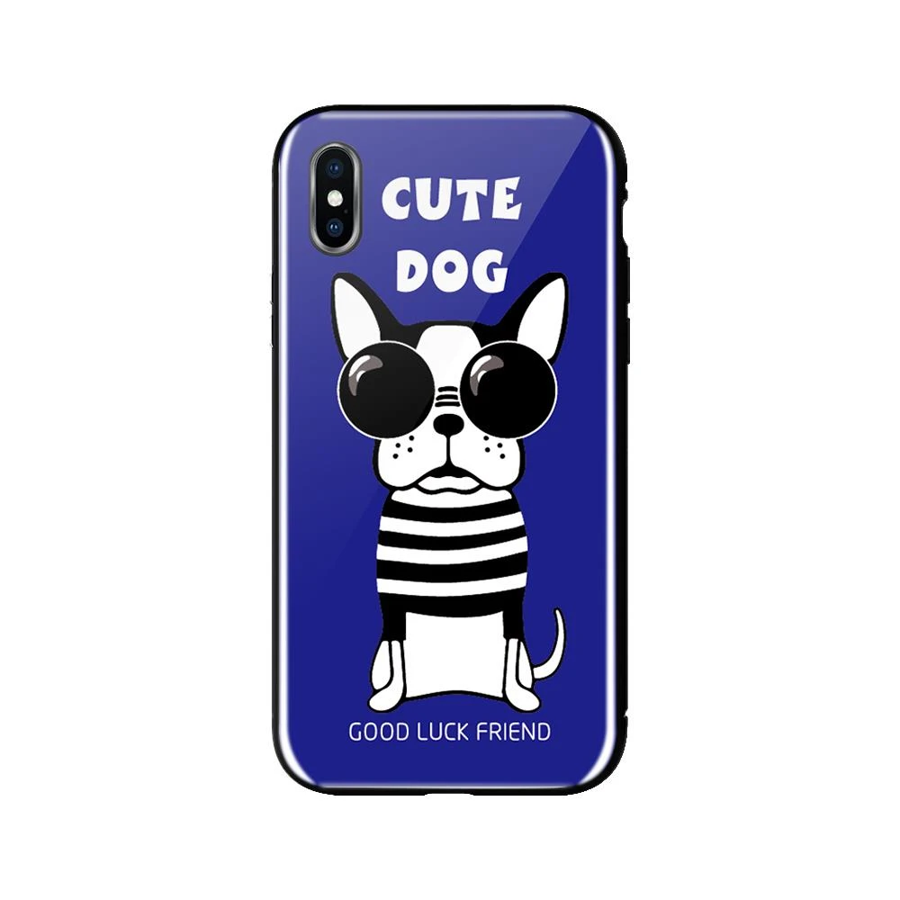 Чохол WK для Apple iPhone XS Max, WPC-087, Cute Dog Blue