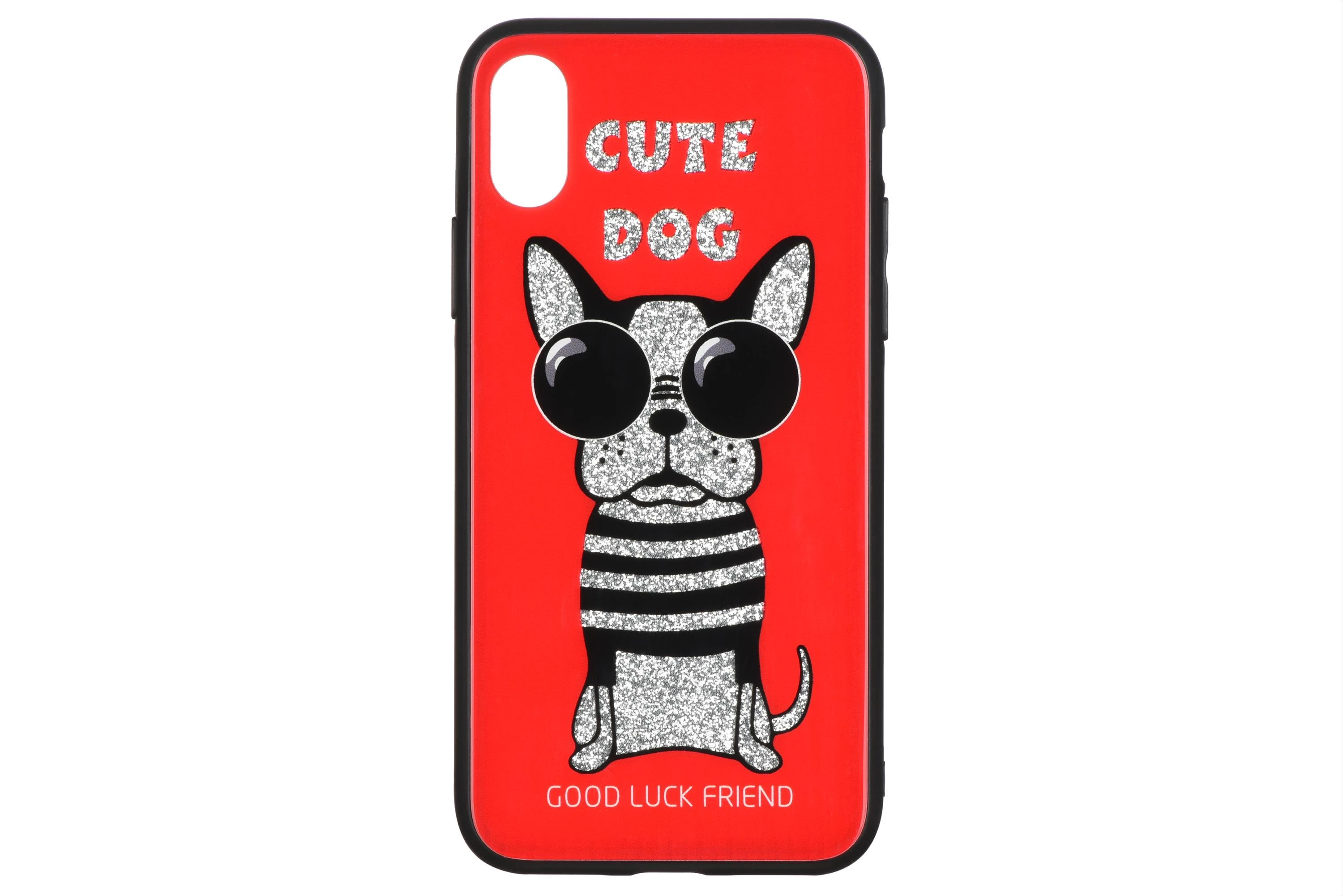 Чохол WK для Apple iPhone XS, WPC-087, Cute Dog Red
