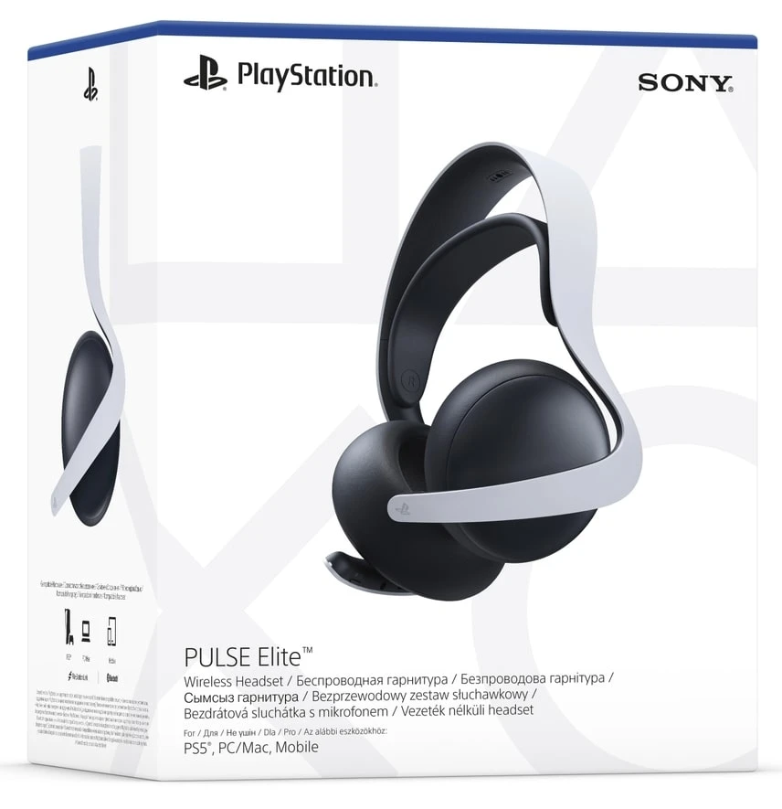 Гарнітура PlayStation PULSE Elite, WL, білий - 6