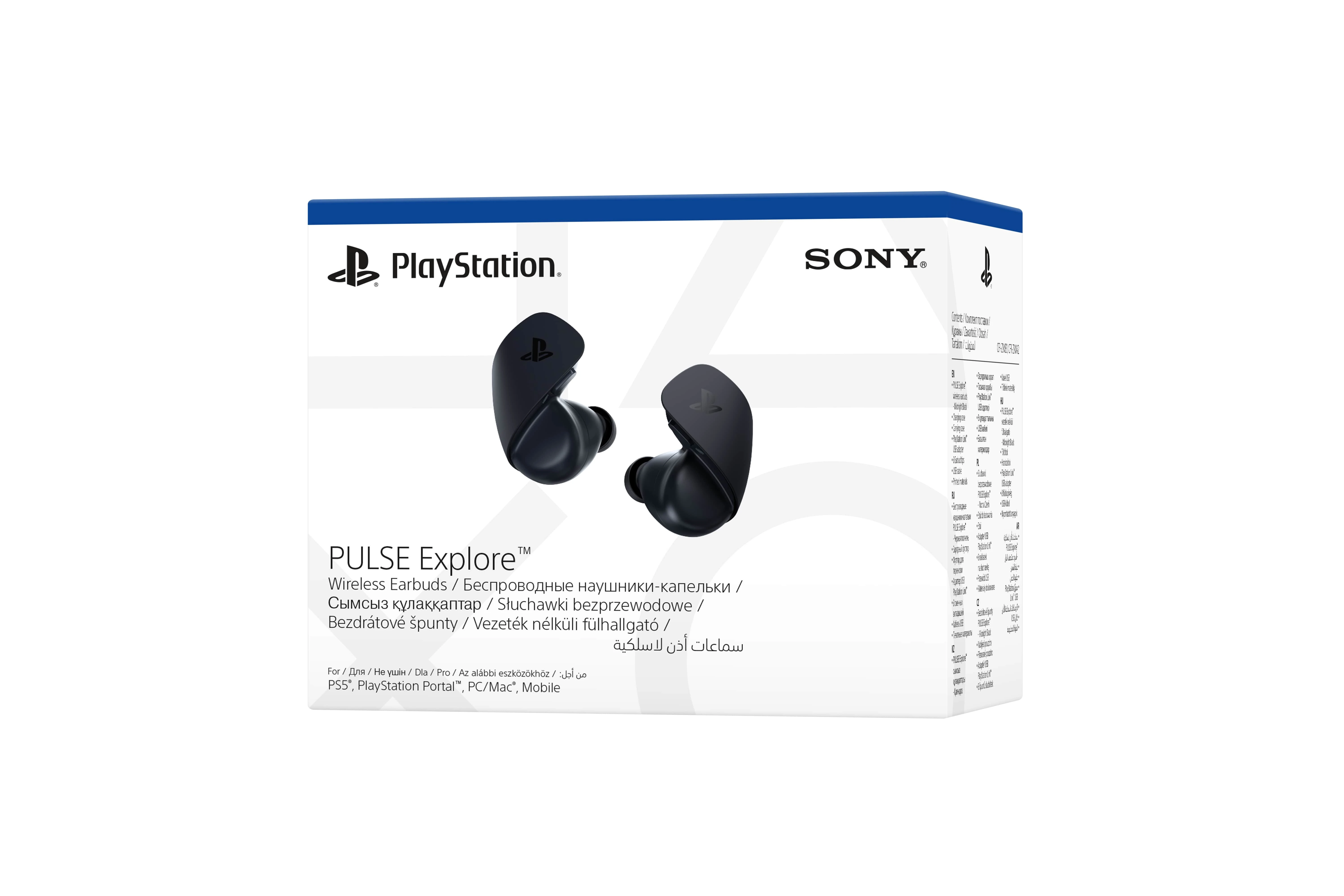 Гарнітура PlayStation PULSE Explore, WL, Midnight Black - 7