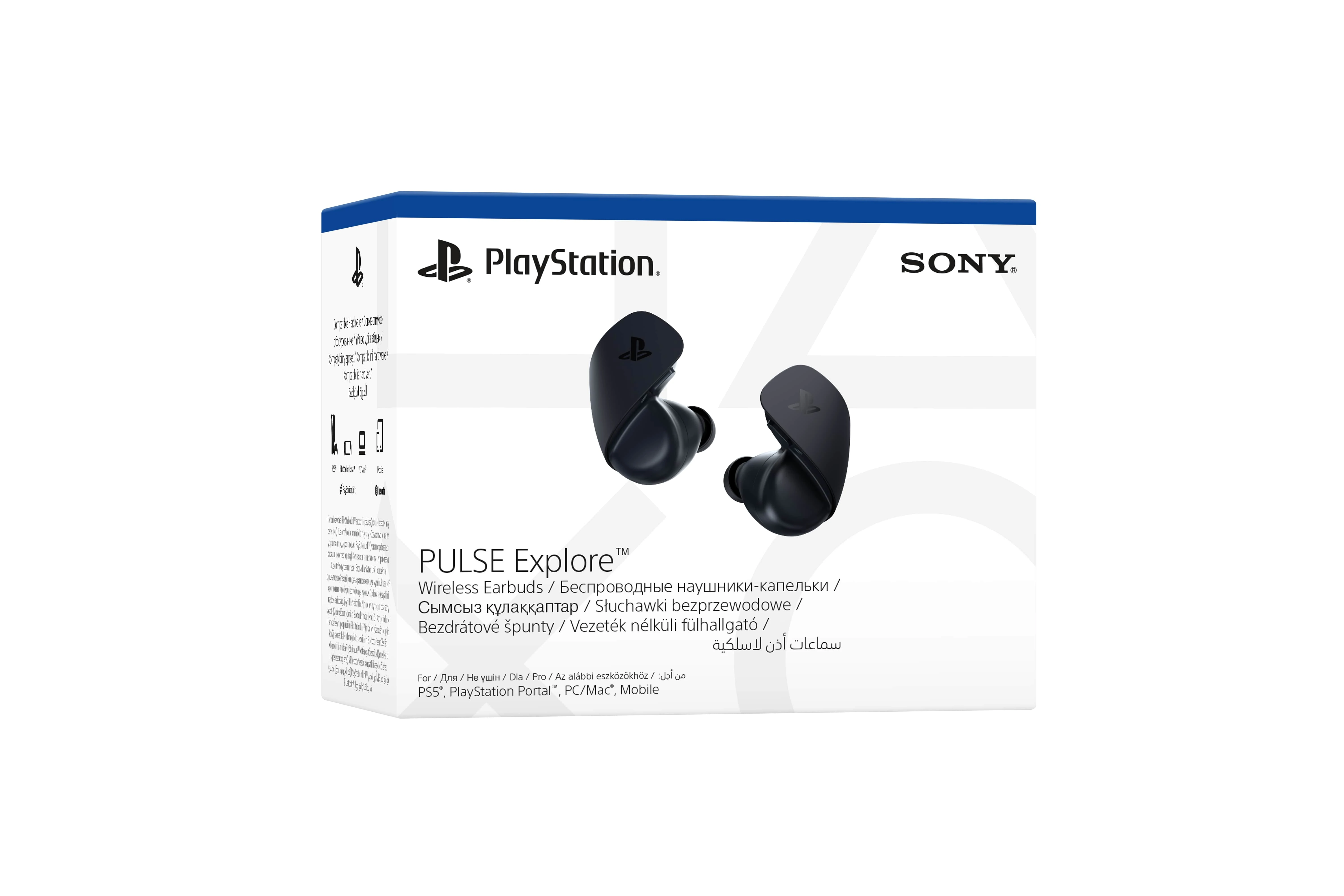 Гарнітура PlayStation PULSE Explore, WL, Midnight Black - 6
