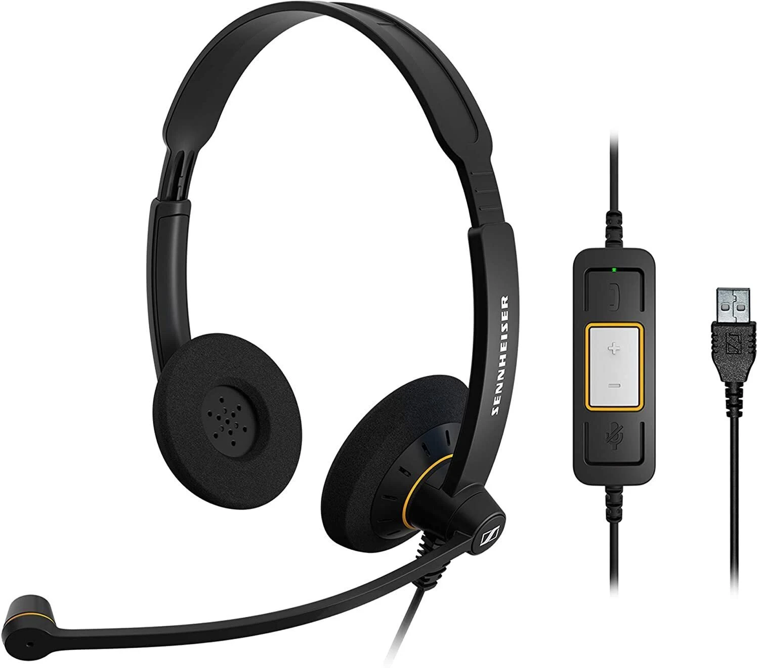Гарнітура комп'ютерна стерео On-Ear EPOS IMPACT SC 60 USB ML, USB, односпрямований, сертифікат Micro