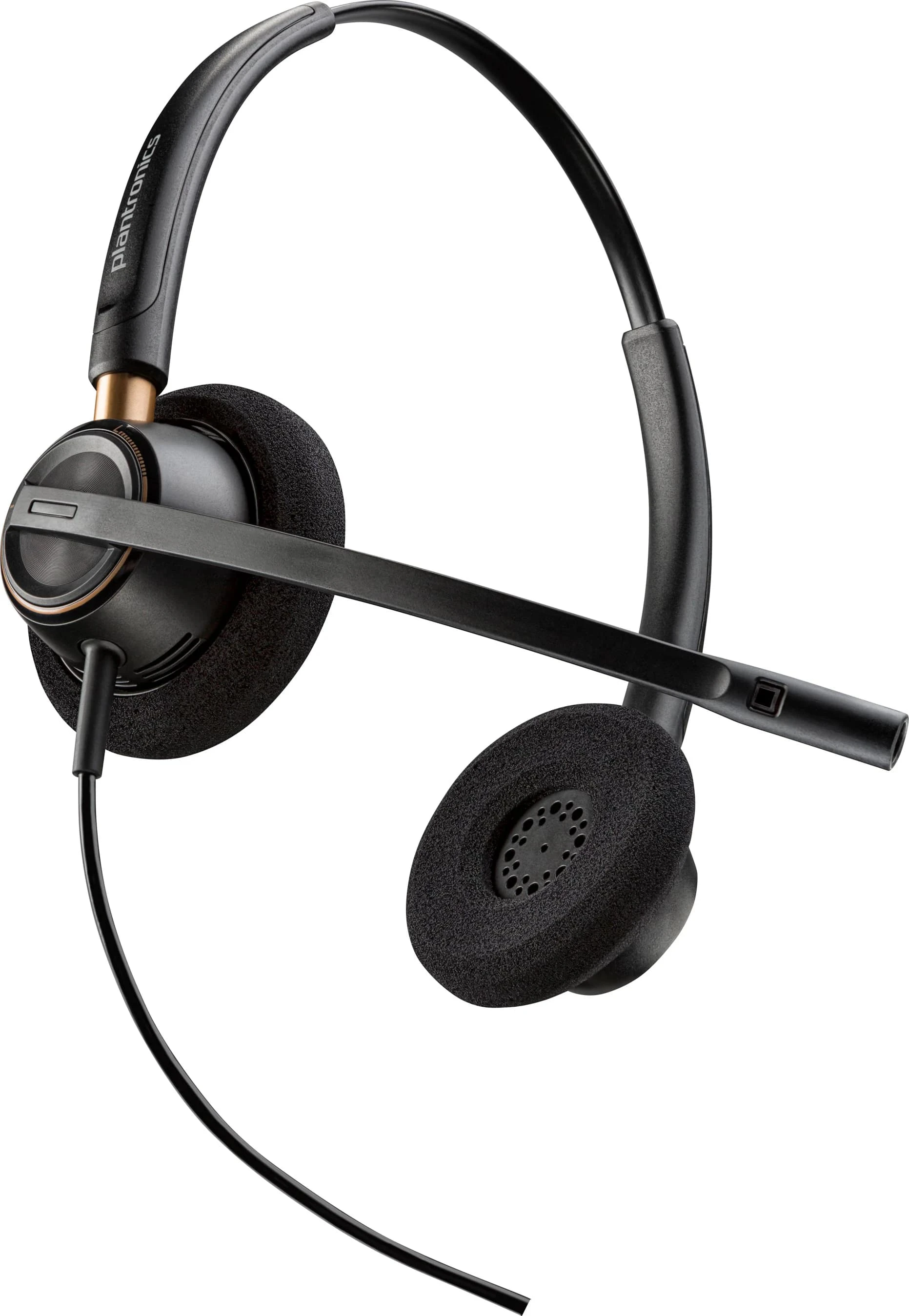 Гарнітура комп'ютерна стерео On-ear Poly EncorePro 520, Quick Disconnect, всеспрямований, чорний - 5