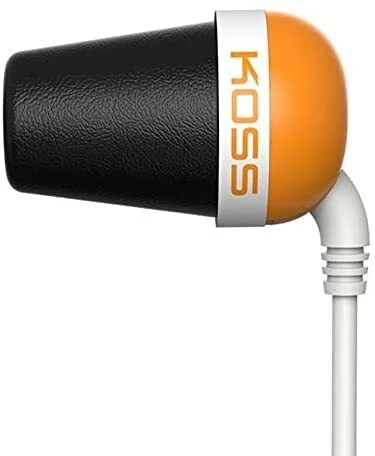 Навушники In-Ear Koss  The Plug Noise Isolating, 3,5 mini-jack, Помаранчевий - 3