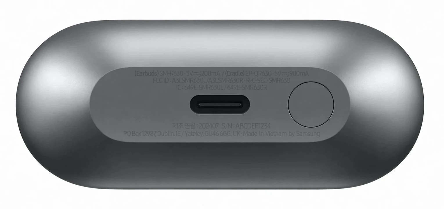 Бездротові навушники Samsung Galaxy Buds 3 Pro (R630), сріблястий - 10