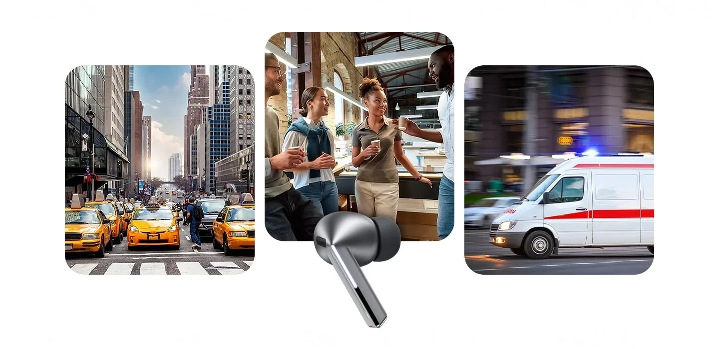 Бездротові навушники Samsung Galaxy Buds 3 Pro (R630), сріблястий - 2