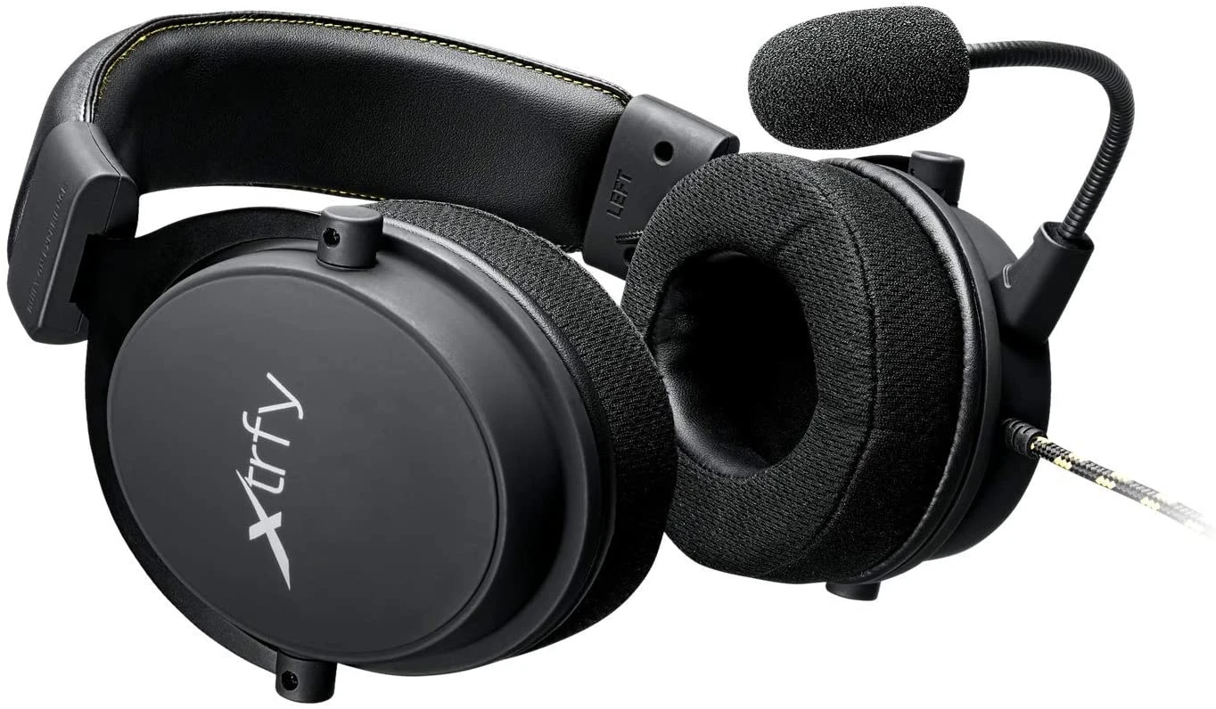 Ігрова гарнітура Xtrfy H2 (3,5mm/USB), Black - 4