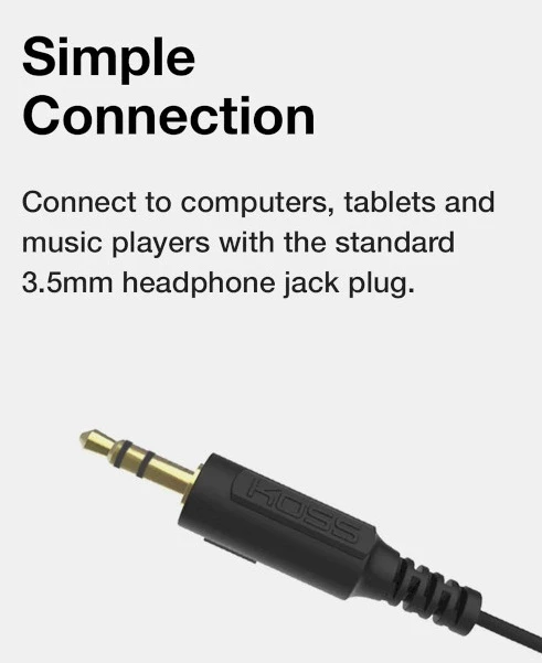 Навушники In-Ear Koss KE10B, 3,5 mini-jack, Синій - 2