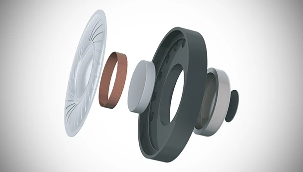 Гарнітура комп'ютерна стерео Over-Ear Koss SB42, USB, Uni Mic, 2,4м, сірий - 9