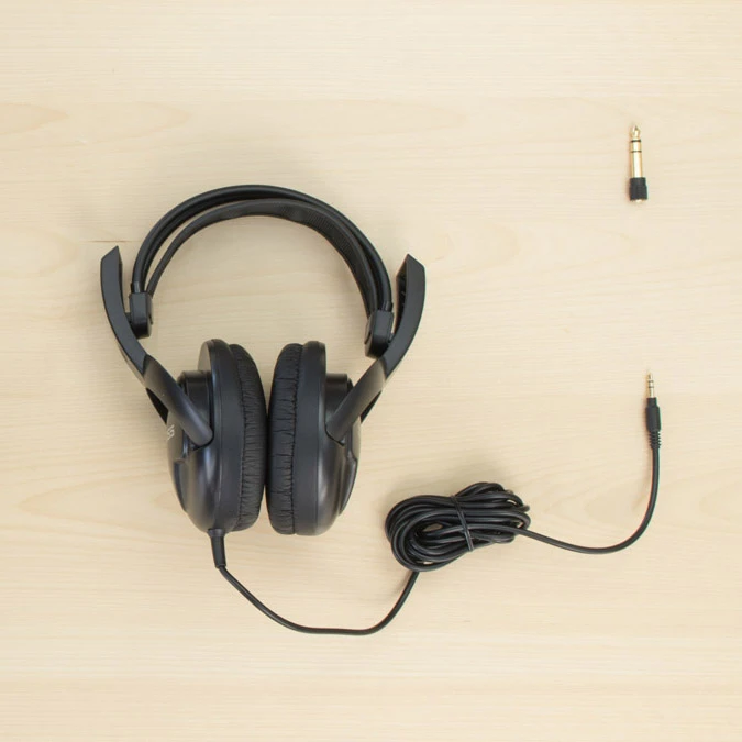 Навушники Over-Ear Koss UR20 DJ Style, 3,5 mini-jack, 2,4м, Сірий - 2
