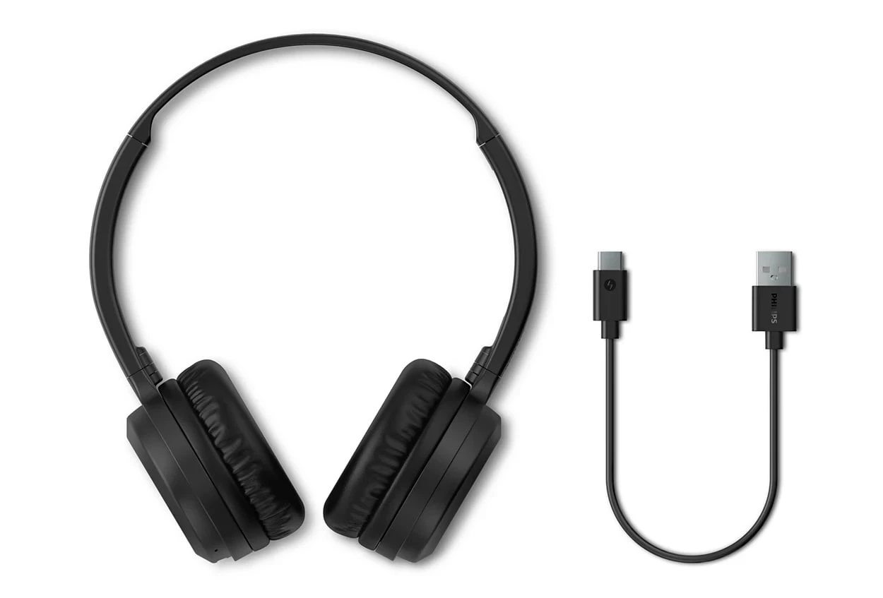 Навушники On-ear Philips TAH1108 BT 5,2, SBC, Wireless, Mic, Чорний - 3