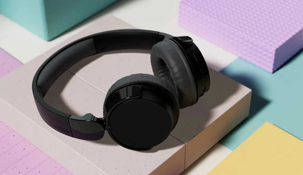 Навушники On-ear Philips TAH3209 BT 5,3, Wireless, Mic, Чорний - 5