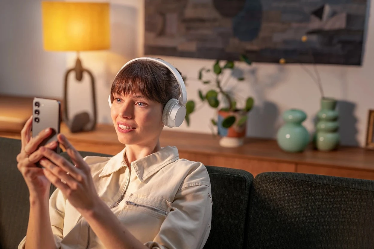 Навушники On-ear Philips TAH3209 BT 5,3, Wireless, Mic, Білий - 5