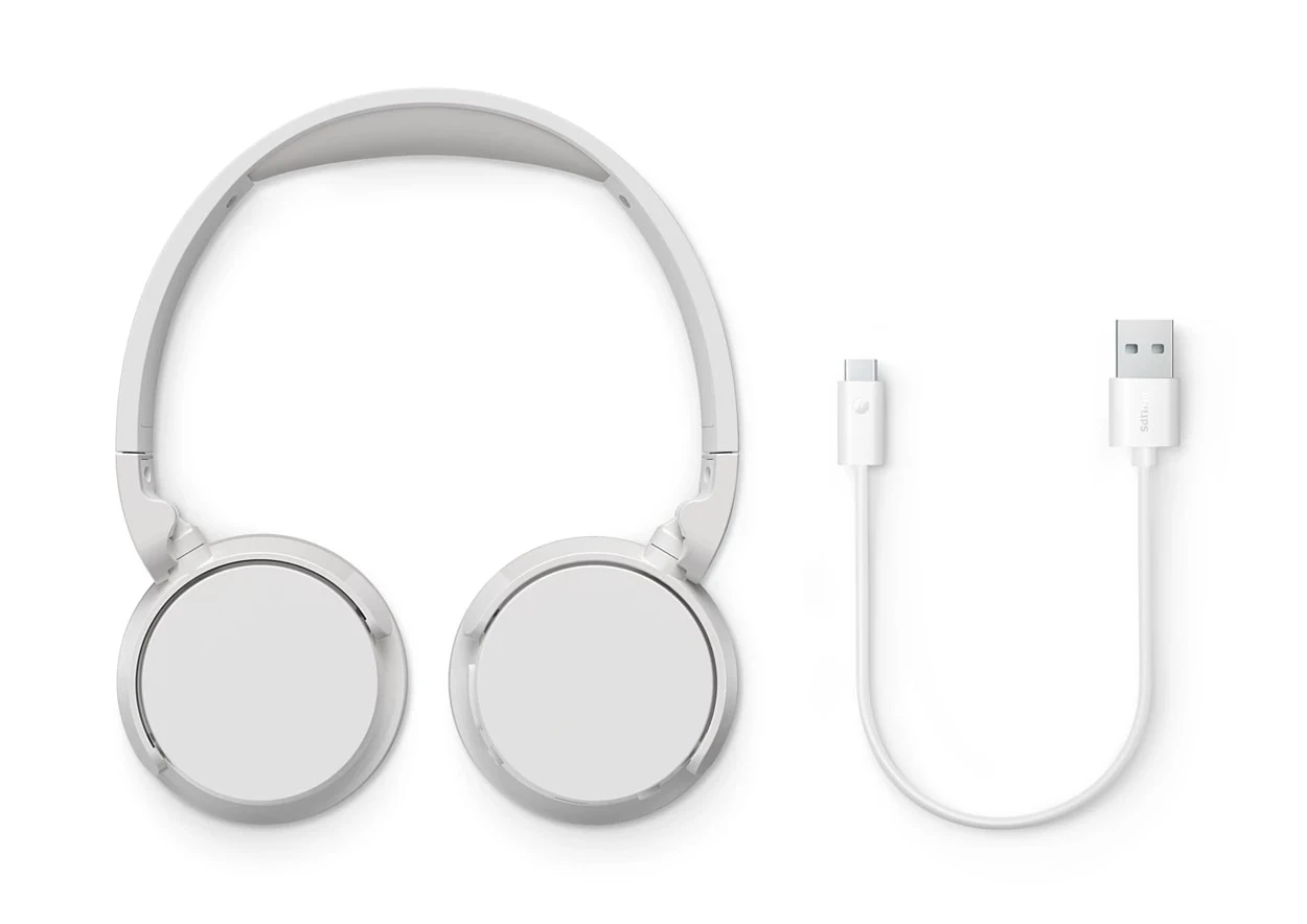 Навушники On-ear Philips TAH3209 BT 5,3, Wireless, Mic, Білий - 6
