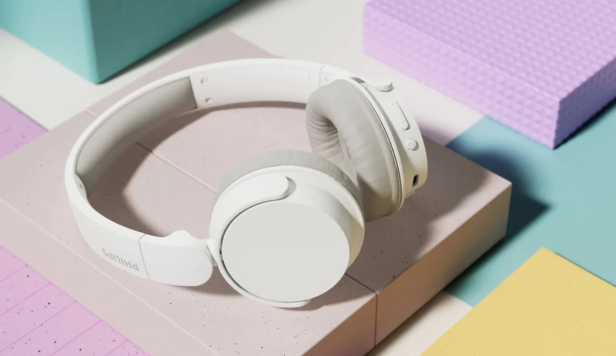 Навушники On-ear Philips TAH3209 BT 5,3, Wireless, Mic, Білий - 2