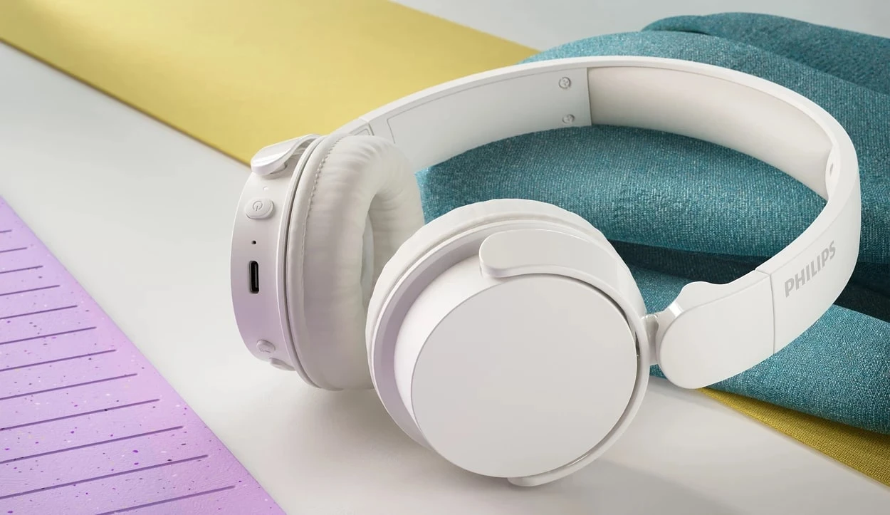 Навушники On-ear Philips TAH4209 BT 5,3, Wireless, Mic, Білий - 5