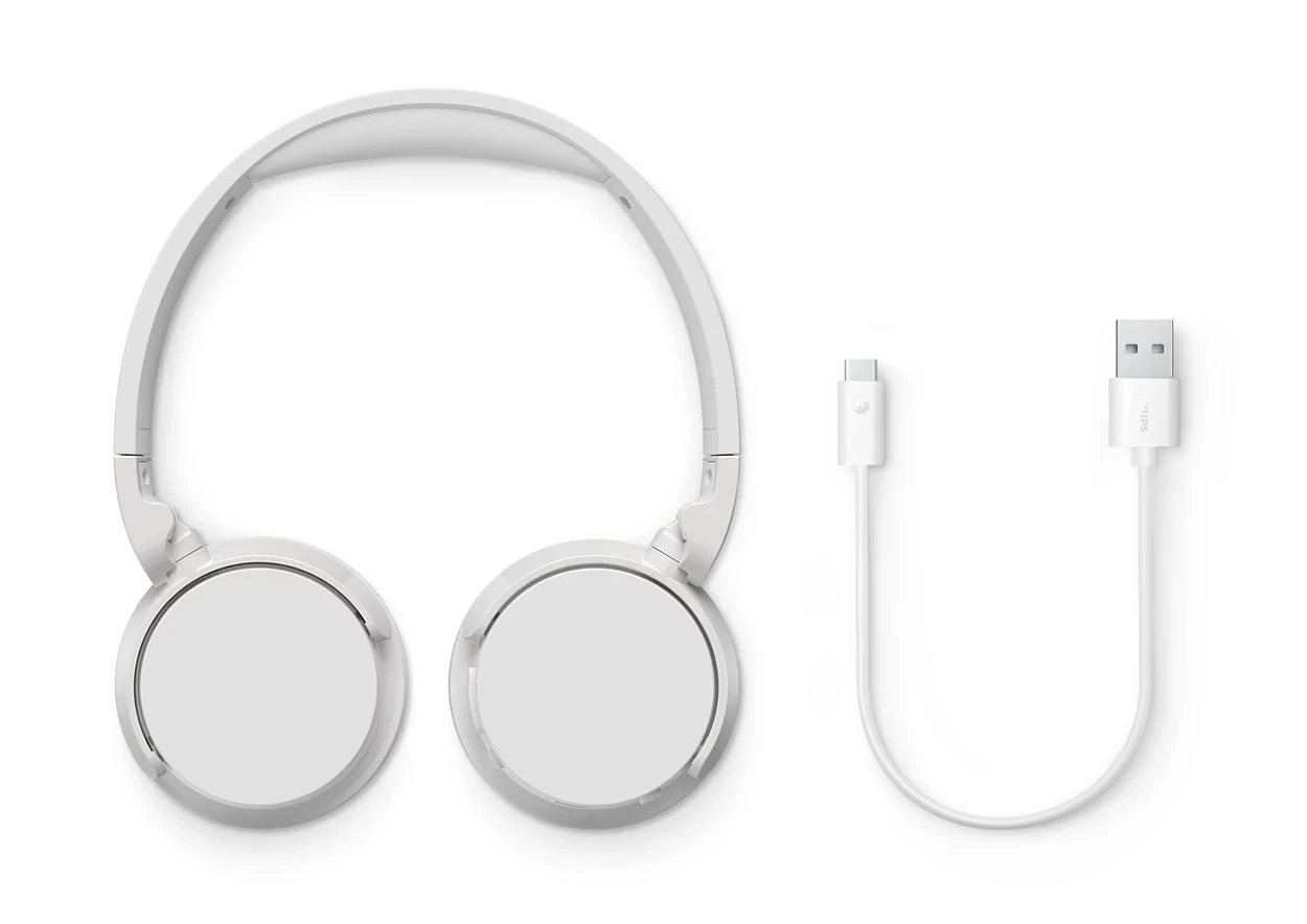 Навушники On-ear Philips TAH4209 BT 5,3, Wireless, Mic, Білий - 7