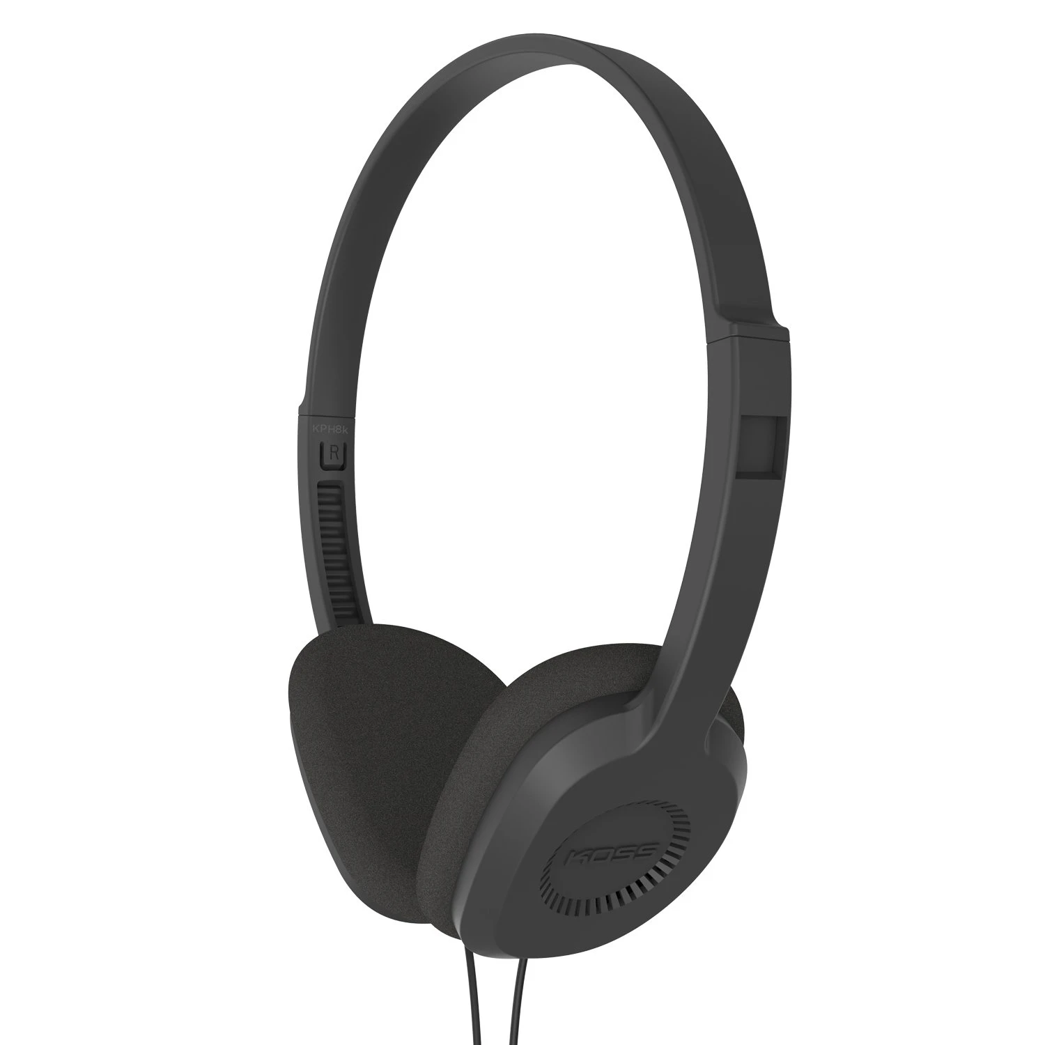 Навушники On-Ear Koss KPH8k, 3,5 mini-jack, 1,2м, Чорний
