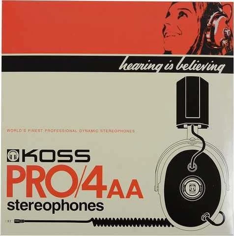 Навушники Over-Ear Koss Pro4AA, 6,3 jack, Hi-Res, 2,4м, Бежевий - 5