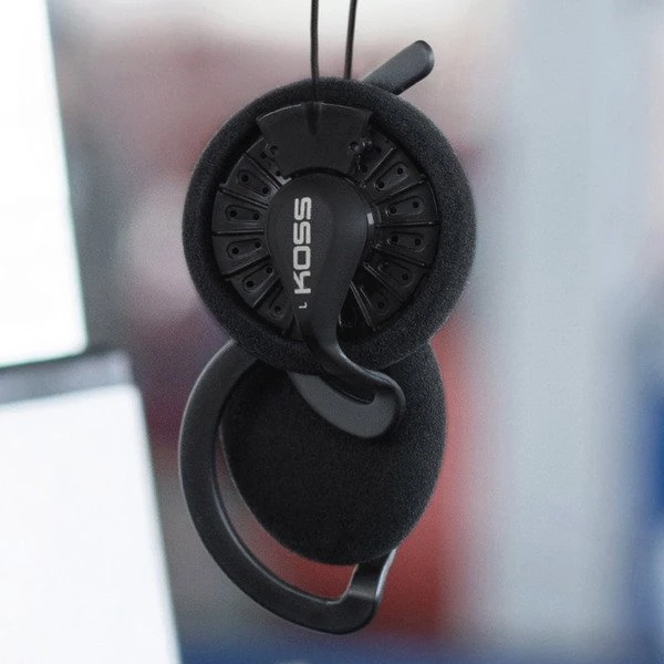 Навушники On-Ear Koss KSC35 Clip, 3,5 mini-jack, 1,2м, Чорний - 4