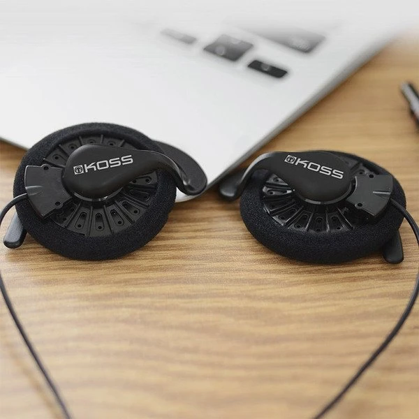 Навушники On-Ear Koss KSC35 Clip, 3,5 mini-jack, 1,2м, Чорний - 5