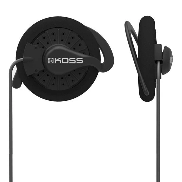 Навушники On-Ear Koss KSC35 Clip, 3,5 mini-jack, 1,2м, Чорний
