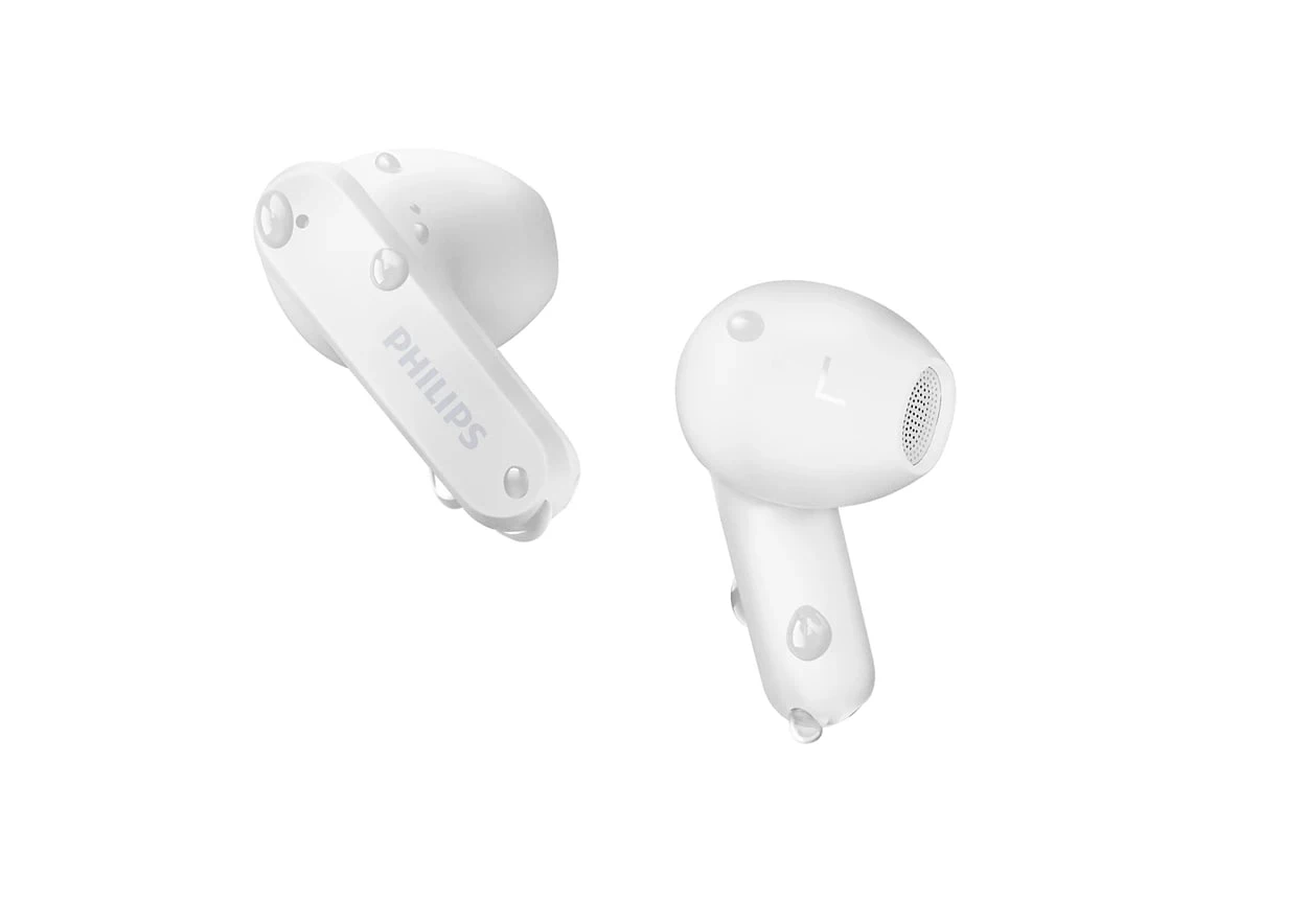 Навушники TWS Philips TAT2139 BT 5,3, IPX4, SBC, Touch control, Білий - 6