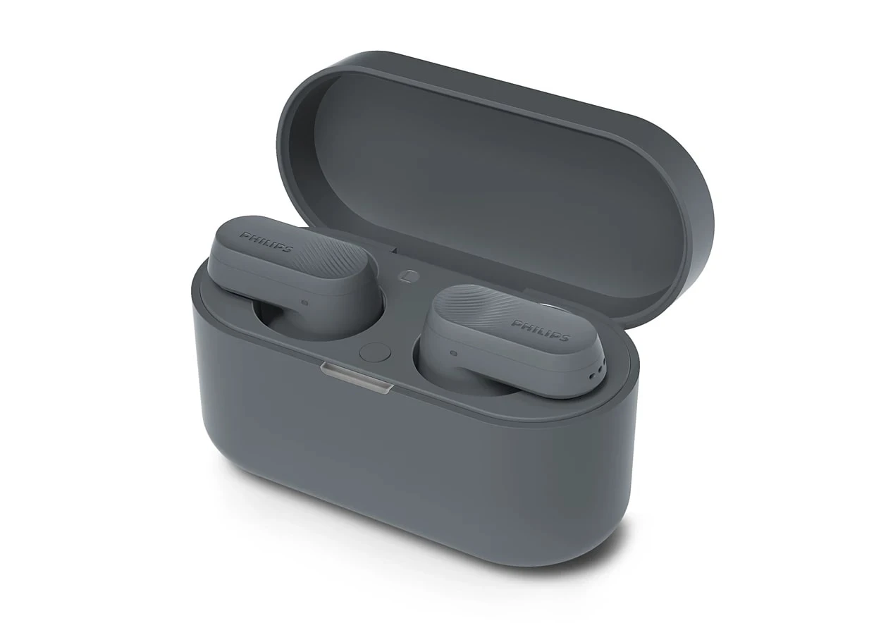 Навушники TWS Philips TAT3509 BT 5,3, ANC, IPX4, SBC, LC3, Touch control, Mic, Сірий - 4