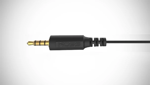 Гарнітура комп'ютерна стерео On-Ear Koss CS200i, 3,5мм, Uni Mic, 2,4м, Чорний - 4