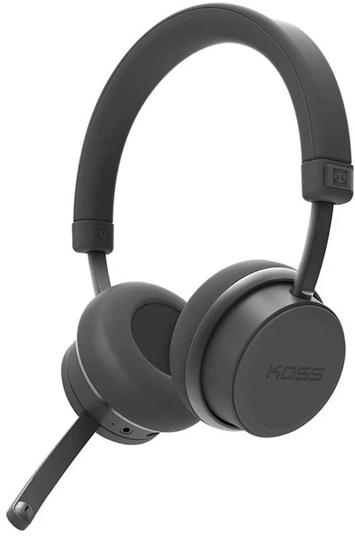 Гарнітура комп'ютерна стерео Over-Ear Koss CS340iBT QZ, Wireless, Uni Mic, Чорний