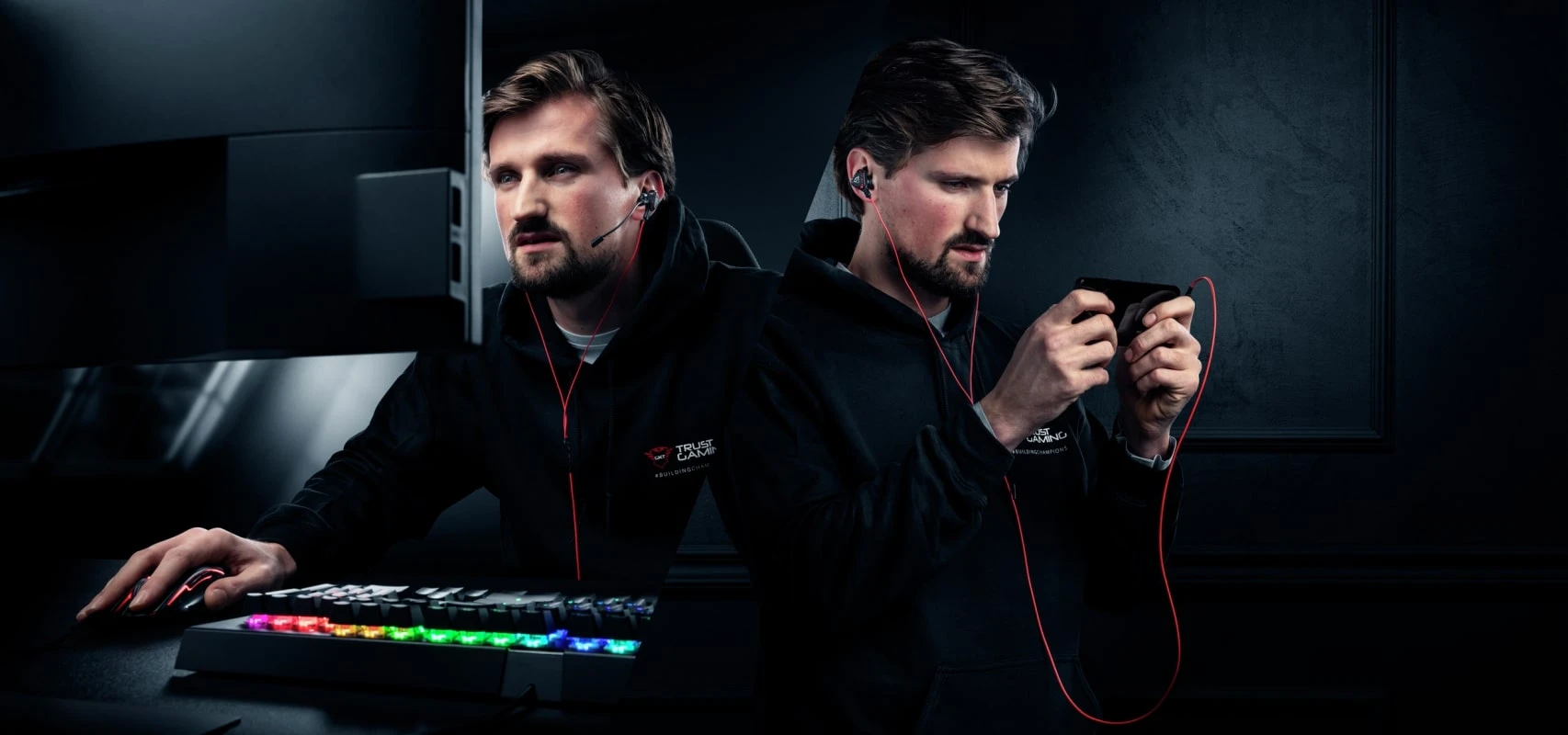 Гарнітура Trust GXT 408 Cobra Multiplatform 3,5мм RED - 8