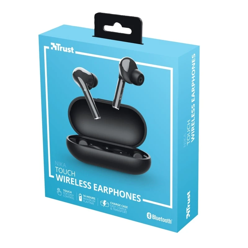 Навушники Trust Nika Touch True Wireless Mic Black - 16