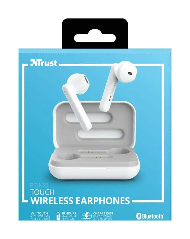 Навушники Trust Primo Touch True Wireless Mic White - 16