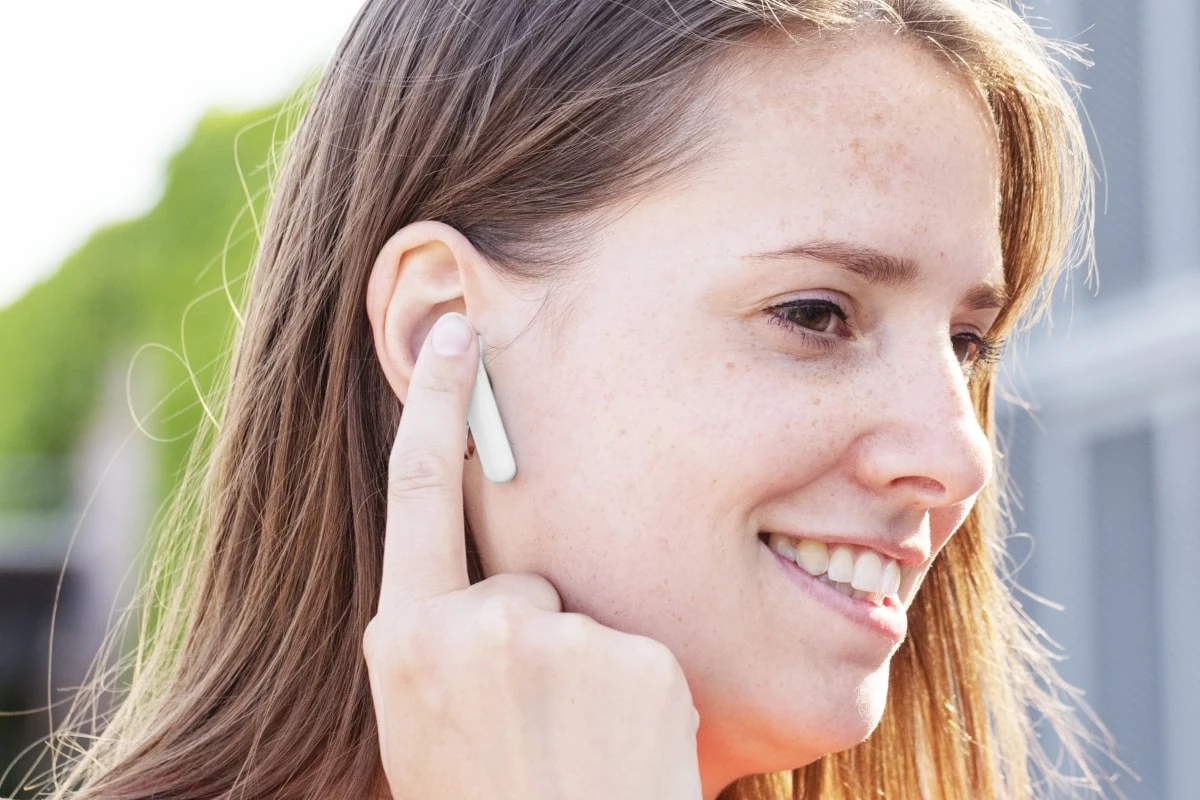 Навушники Trust Primo Touch True Wireless Mic White - 2