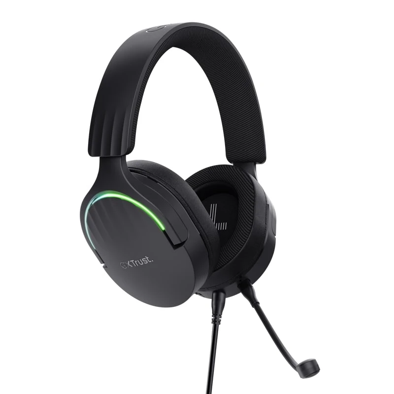 Гарнітура ігрова Trust GXT 490 FAYZO, 7,1, USB-A, 2м, чорний - 4