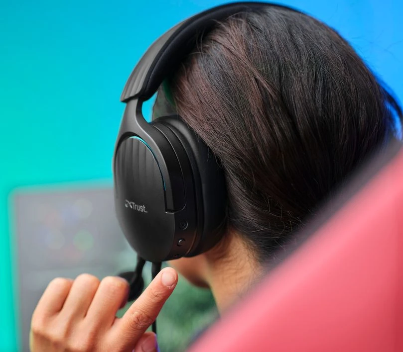 Гарнітура ігрова Trust GXT 490 FAYZO, 7,1, USB-A, 2м, чорний - 8