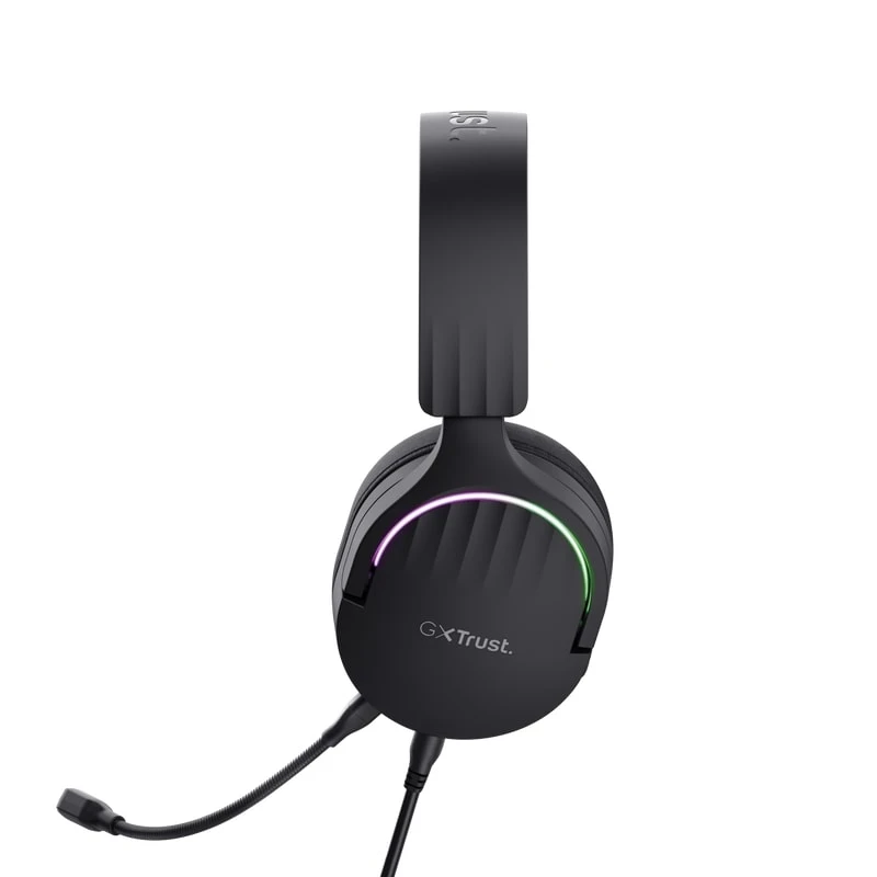 Гарнітура ігрова Trust GXT 490 FAYZO, 7,1, USB-A, 2м, чорний - 6