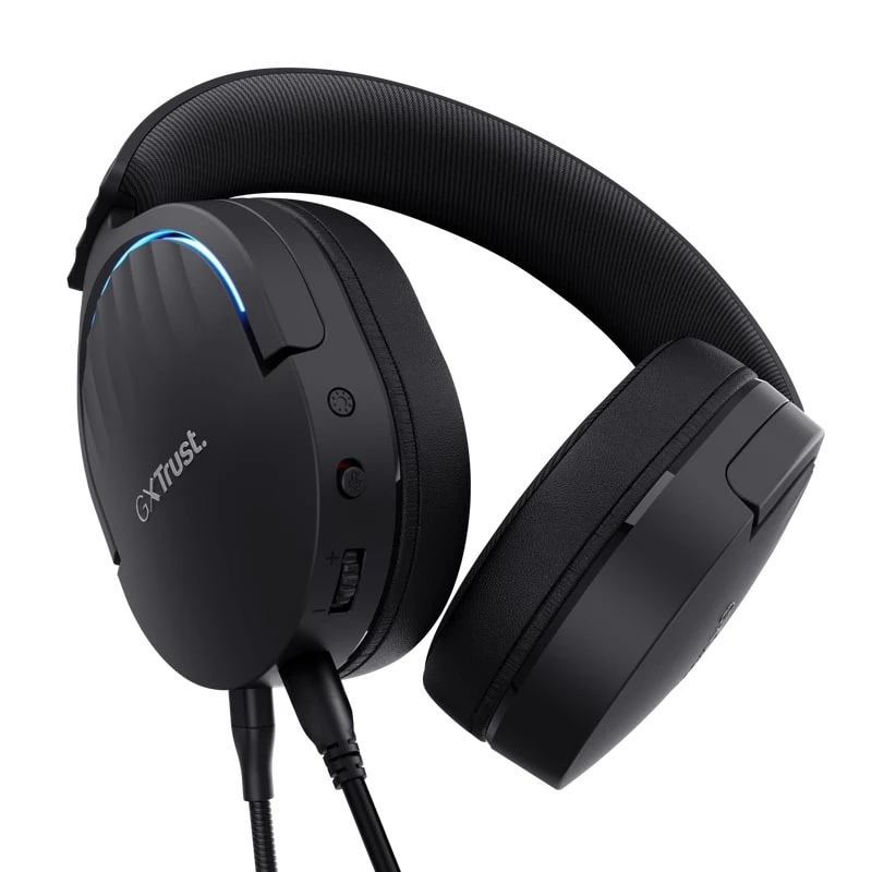 Гарнітура ігрова Trust GXT 490 FAYZO, 7,1, USB-A, 2м, чорний - 3