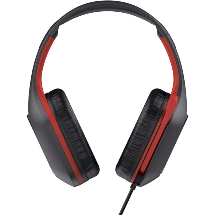 Гарнітура ігрова Trust GXT 415 Zirox, 3,5мм, 1,2м, червоний - 3