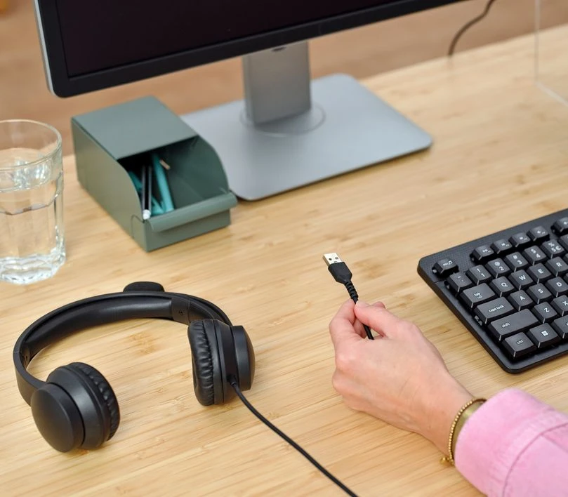 Гарнітура Trust Ayda, USB-A, чорний - 6