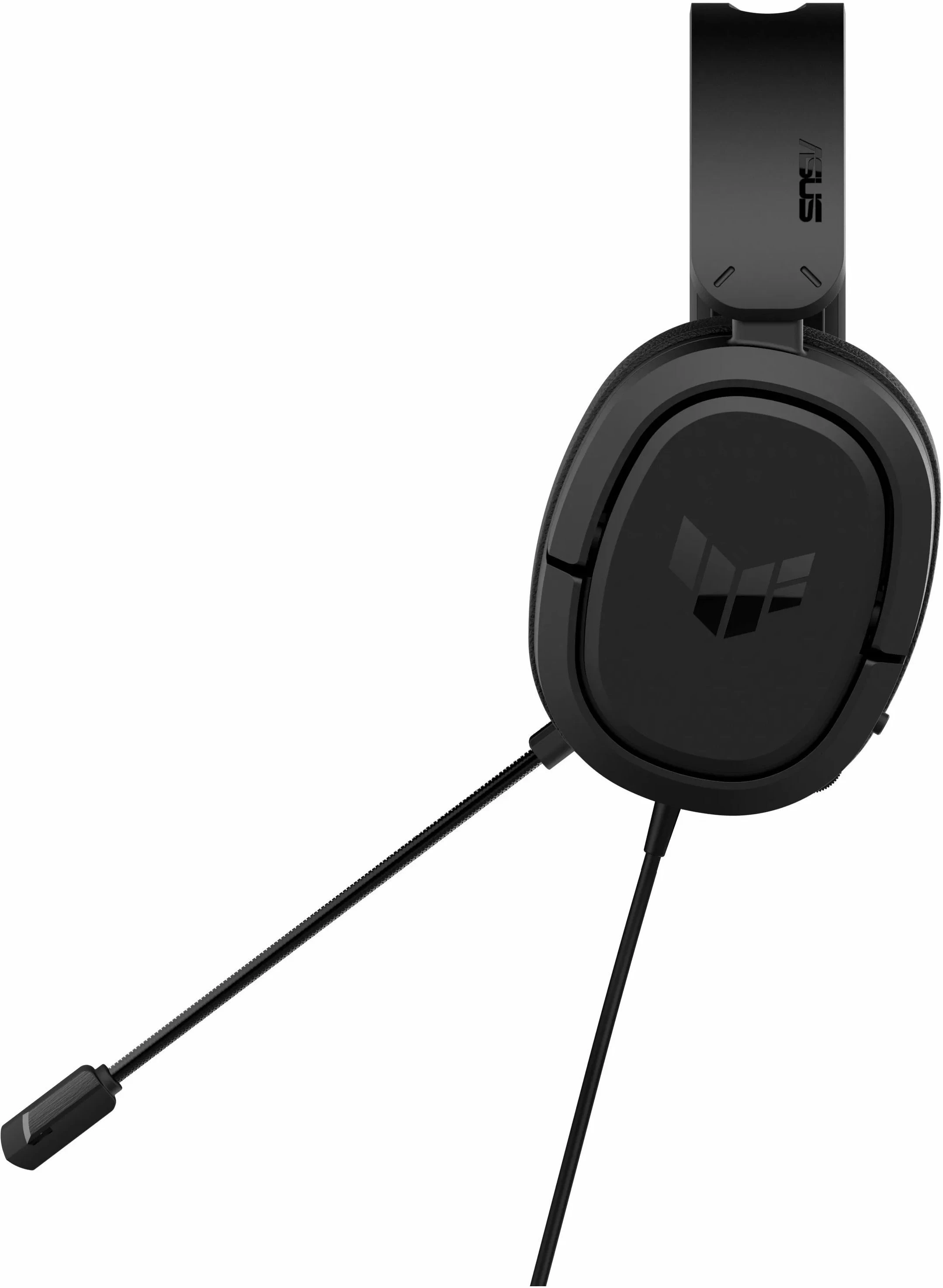 Гарнітура ігрова ASUS TUF Gaming H1 7,1, mini-jack/dual 3,5мм, 1,2м/1,2м, чорний - 3