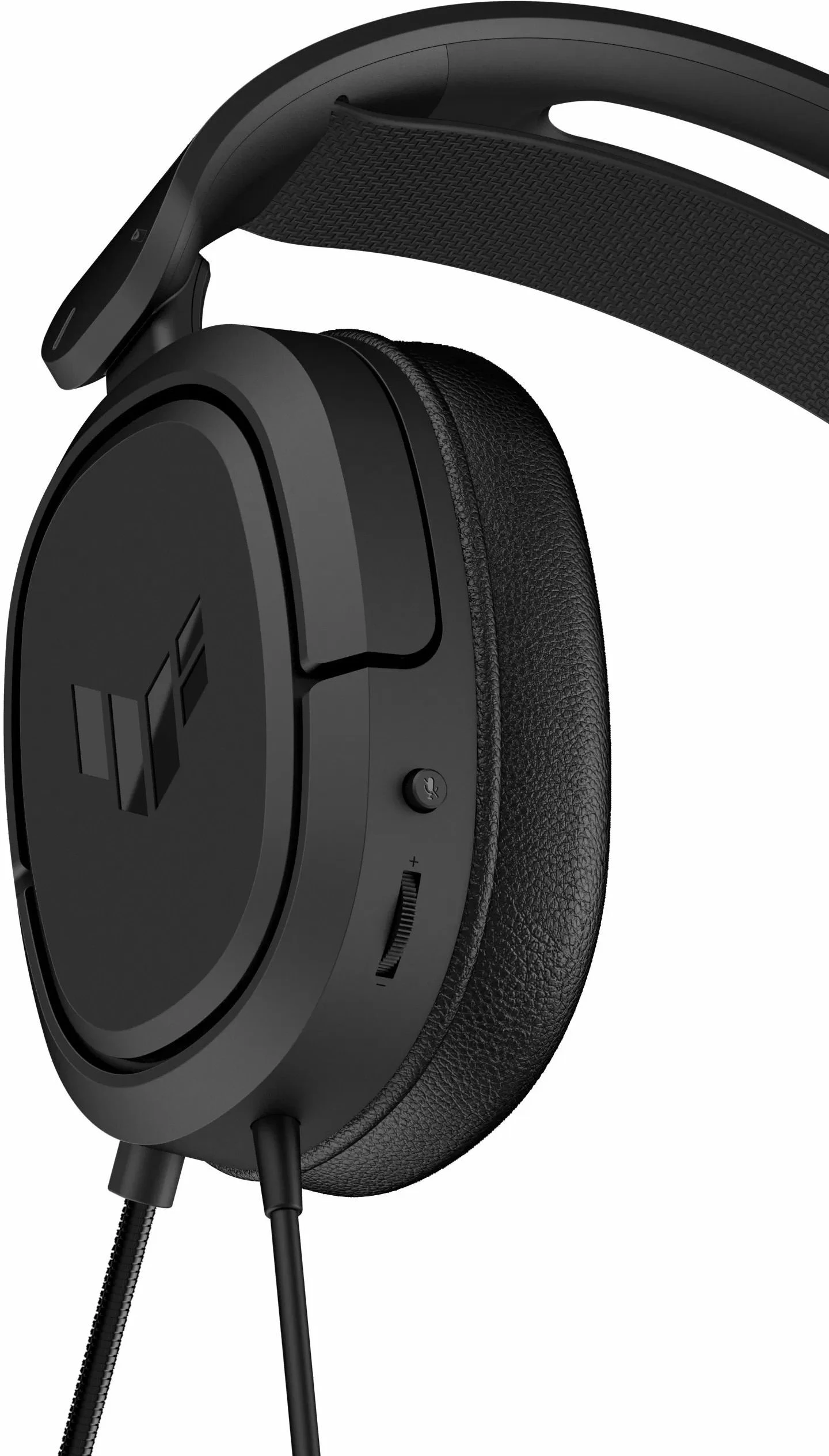 Гарнітура ігрова ASUS TUF Gaming H1 7,1, mini-jack/dual 3,5мм, 1,2м/1,2м, чорний - 6