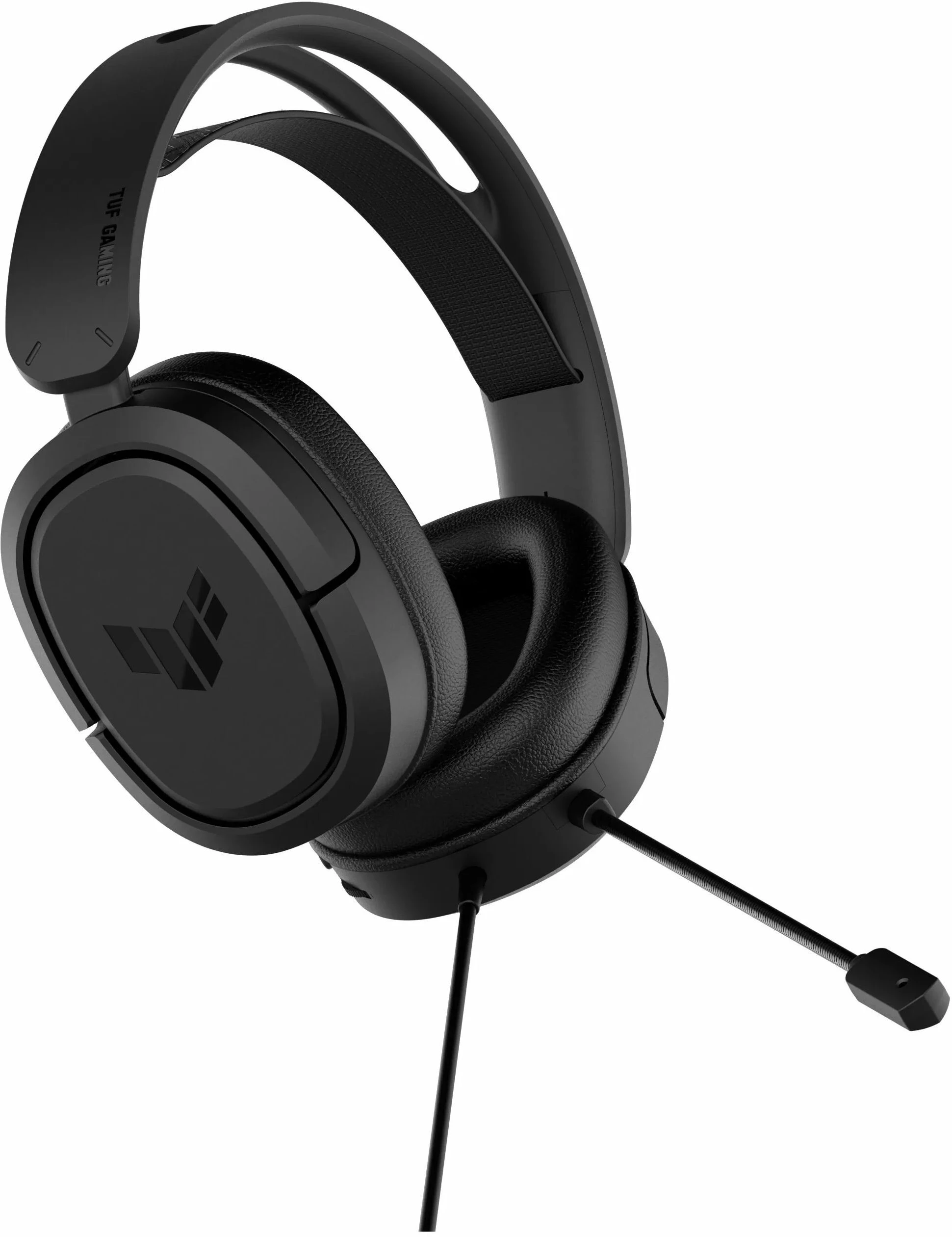 Гарнітура ігрова ASUS TUF Gaming H1 7,1, mini-jack/dual 3,5мм, 1,2м/1,2м, чорний - 2