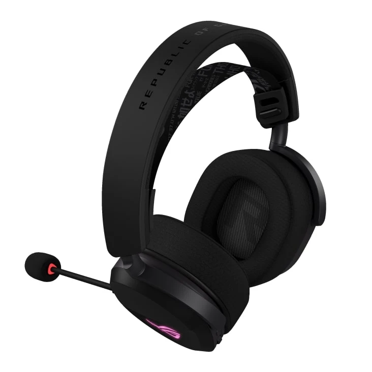 Гарнітура ігрова ASUS ROG Pelta, USB-A/BT/WL, RGB, 1,8м, чорний - 4