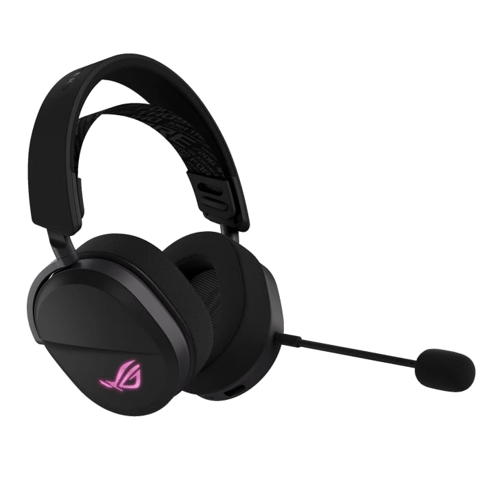 Гарнітура ігрова ASUS ROG Pelta, USB-A/BT/WL, RGB, 1,8м, чорний - 6