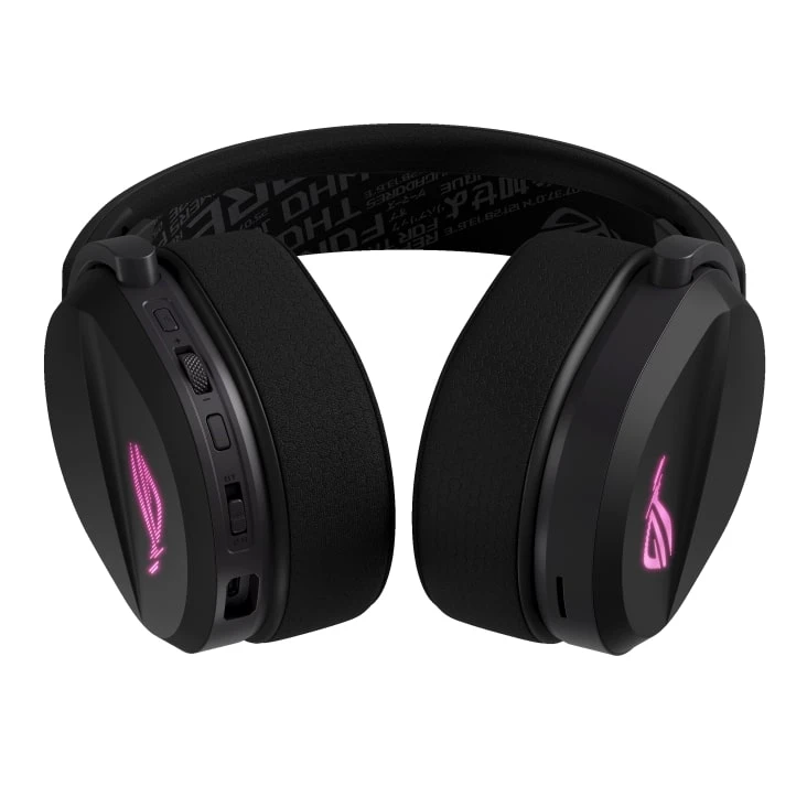 Гарнітура ігрова ASUS ROG Pelta, USB-A/BT/WL, RGB, 1,8м, чорний - 2
